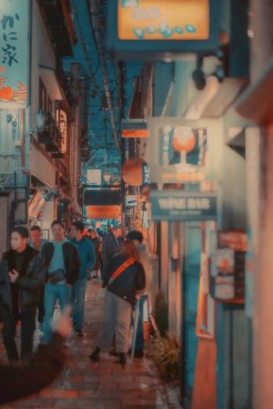 Neon Rain Passage
