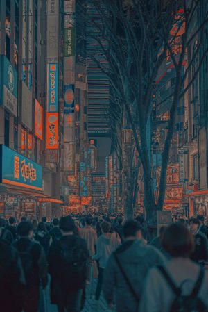 Under Neon Sky I