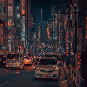 Neon Veins at Midnight II