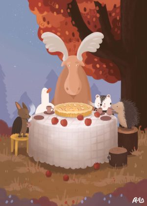 Autumn table