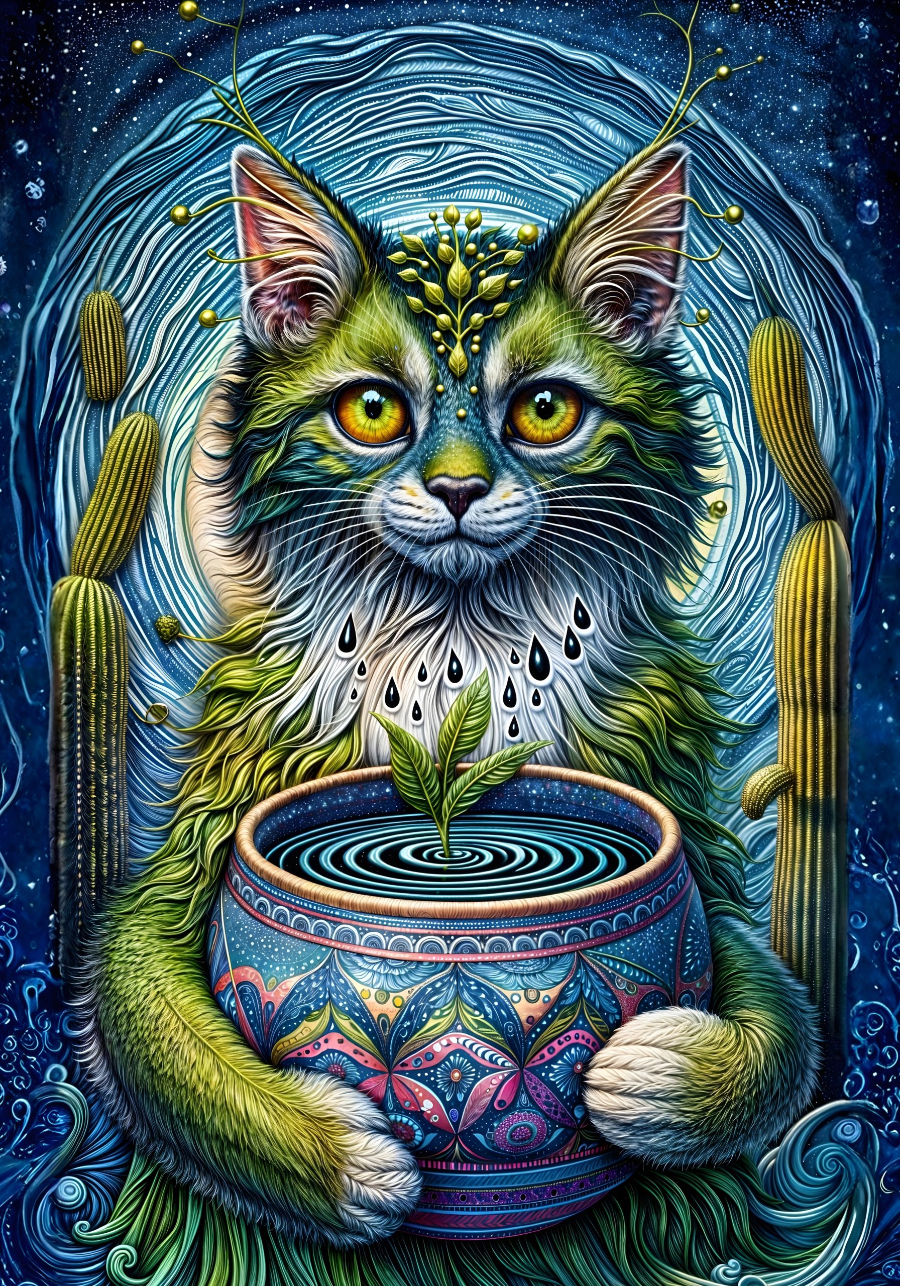 Cactus cat