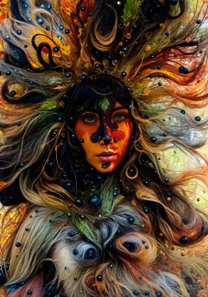 Personification of autumn