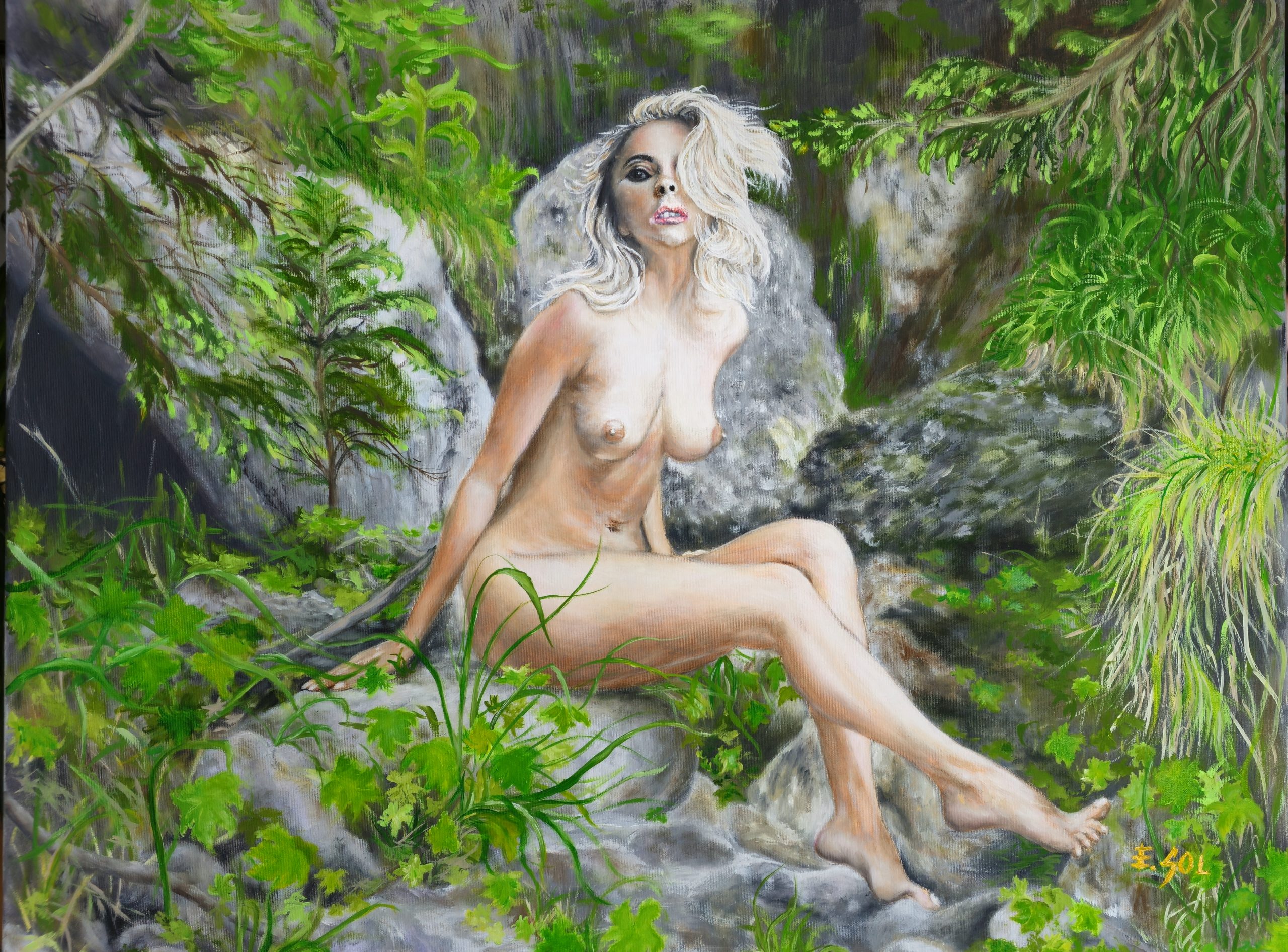 How beautiful in the forest