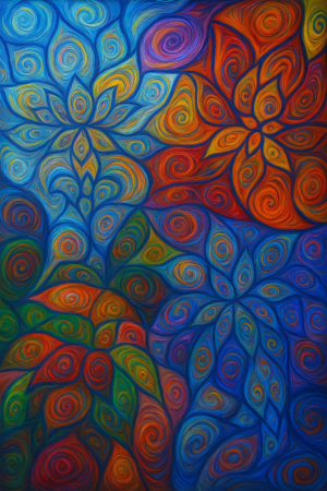 Lotuses of the Four  Elements