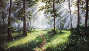 Deep in the forest
