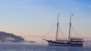 Sailing in Winter