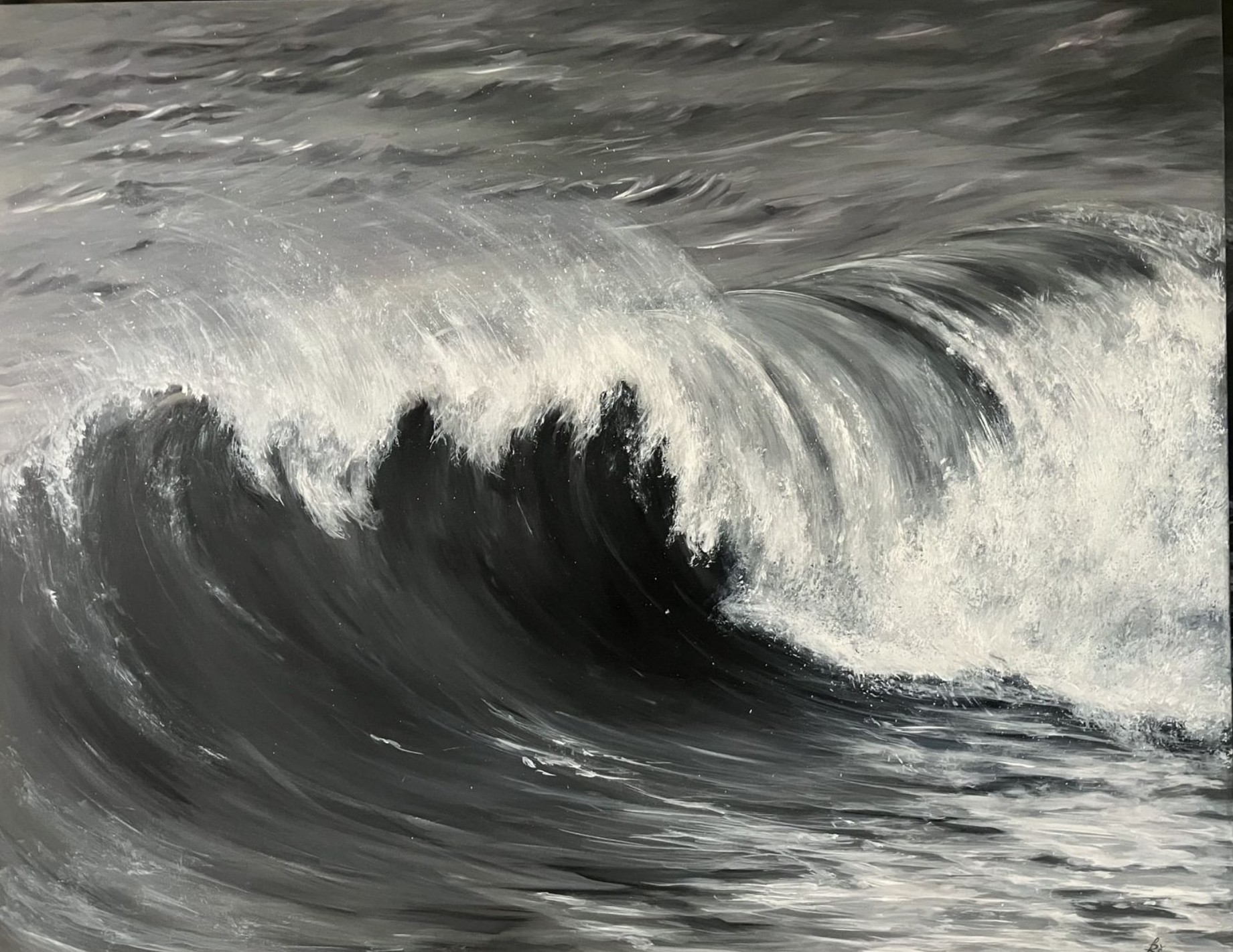 Menacing Ocean Wave 1