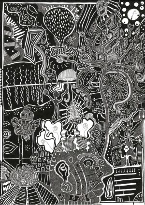 Afro dance (Original Artwork)
