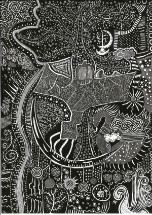 Dragon flight (Original Artwork)