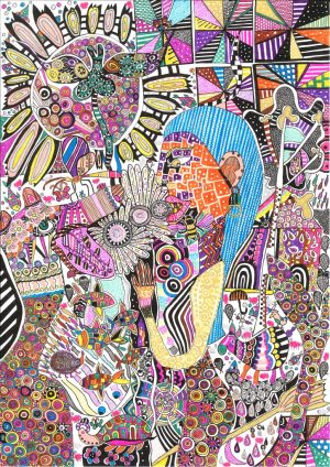 Egyptian prayer (Original Artwork)