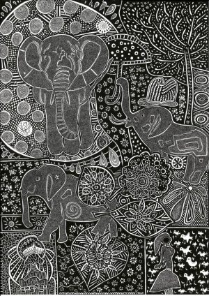 Elephant affairs (Original Artwork)