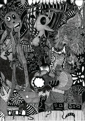 House spirits (Original Artwork)