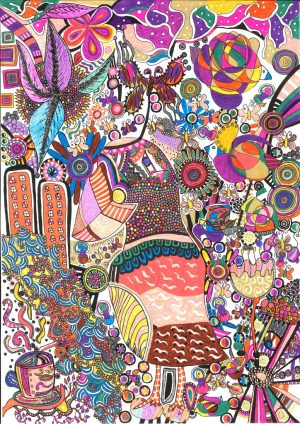 Puffin dream (Original Artwork)