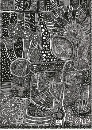 Sprouted bean (Original Artwork)