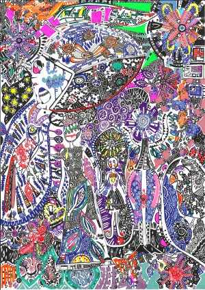 The magical ladybug (Original Artwork)