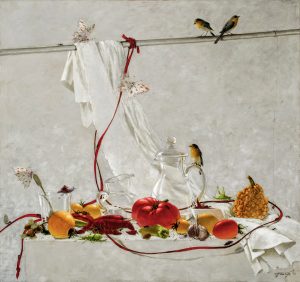 Still life with Grasshopper (Original Artwork)