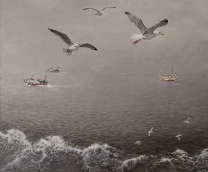 The Liner is Sailing Away