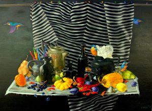 Black. From series Rainbow (Original Artwork)