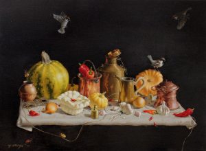 Still Life with Sparrows.