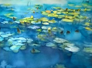 Yellow and blue